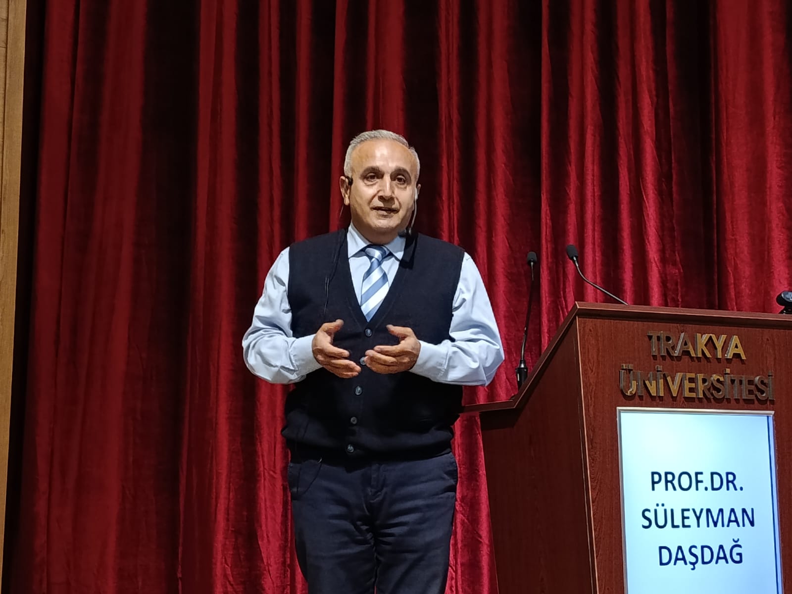 Trakya Üniversitesi Sağlık Hizmetleri Meslek Yüksekokulu tarafından düzenlenen 